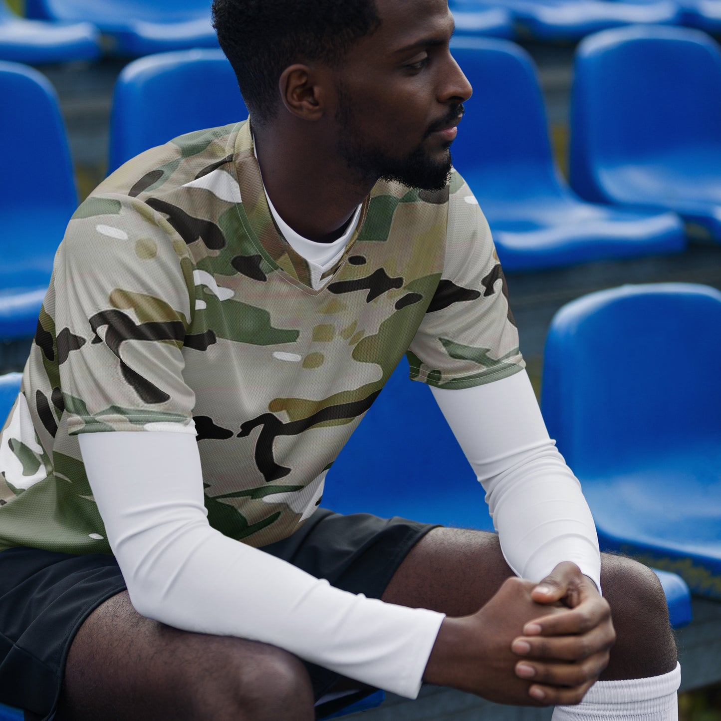 Desert Camo Unisex Sports Jersey