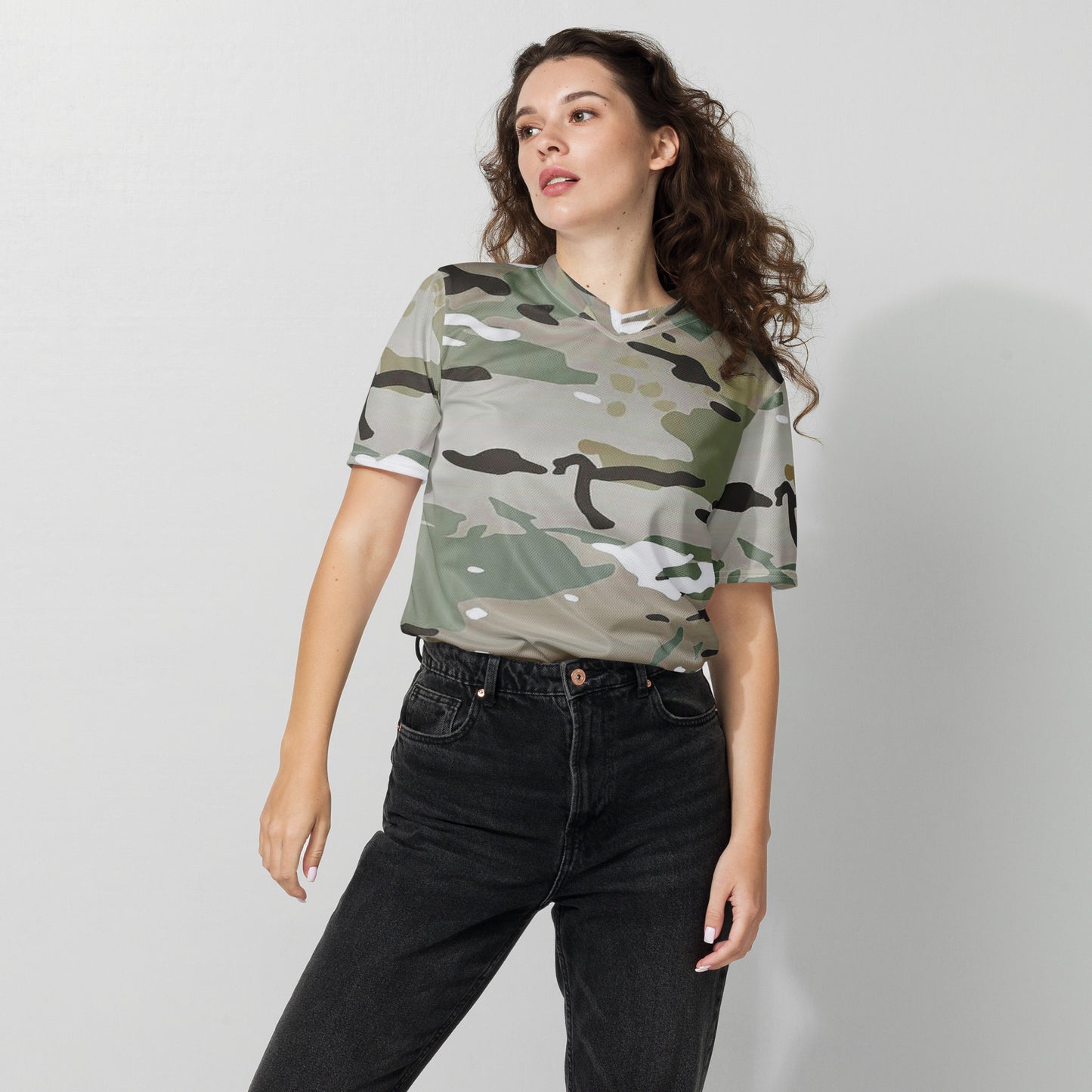 Desert Camo Unisex Sports Jersey