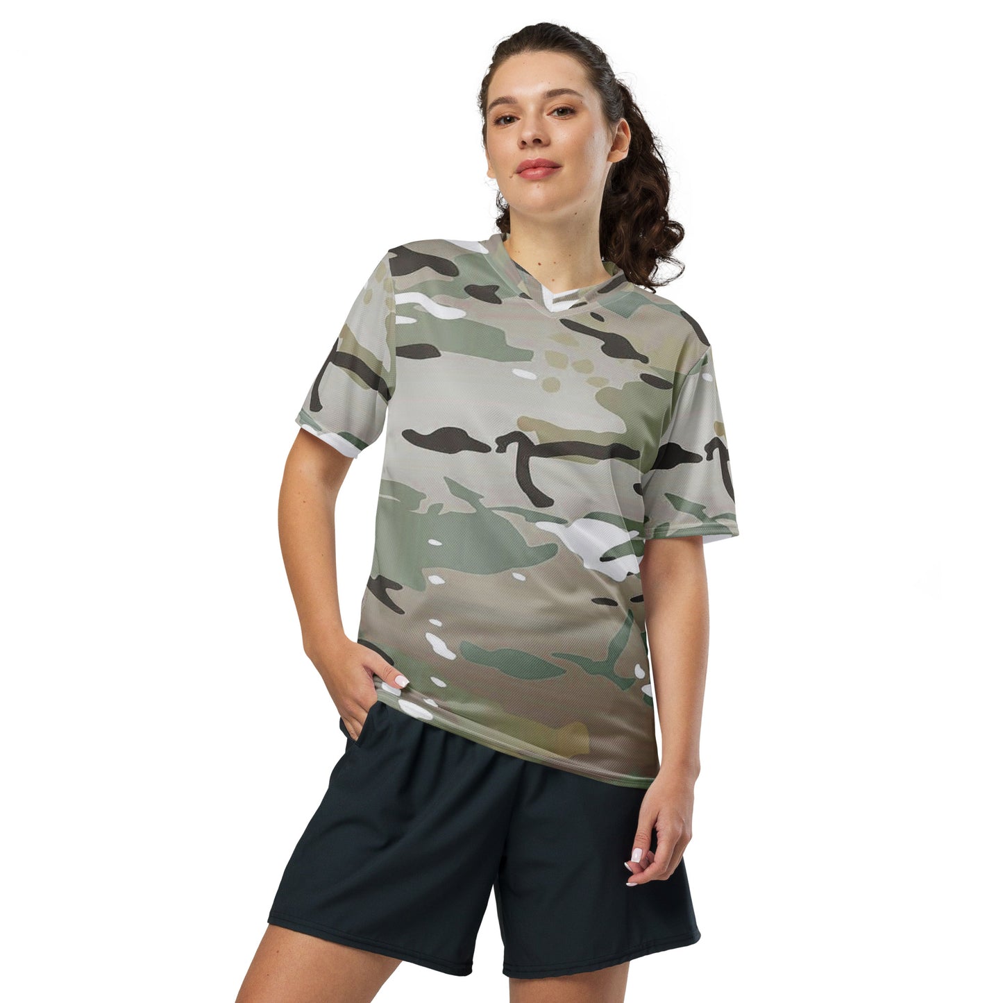 Desert Camo Unisex Sports Jersey