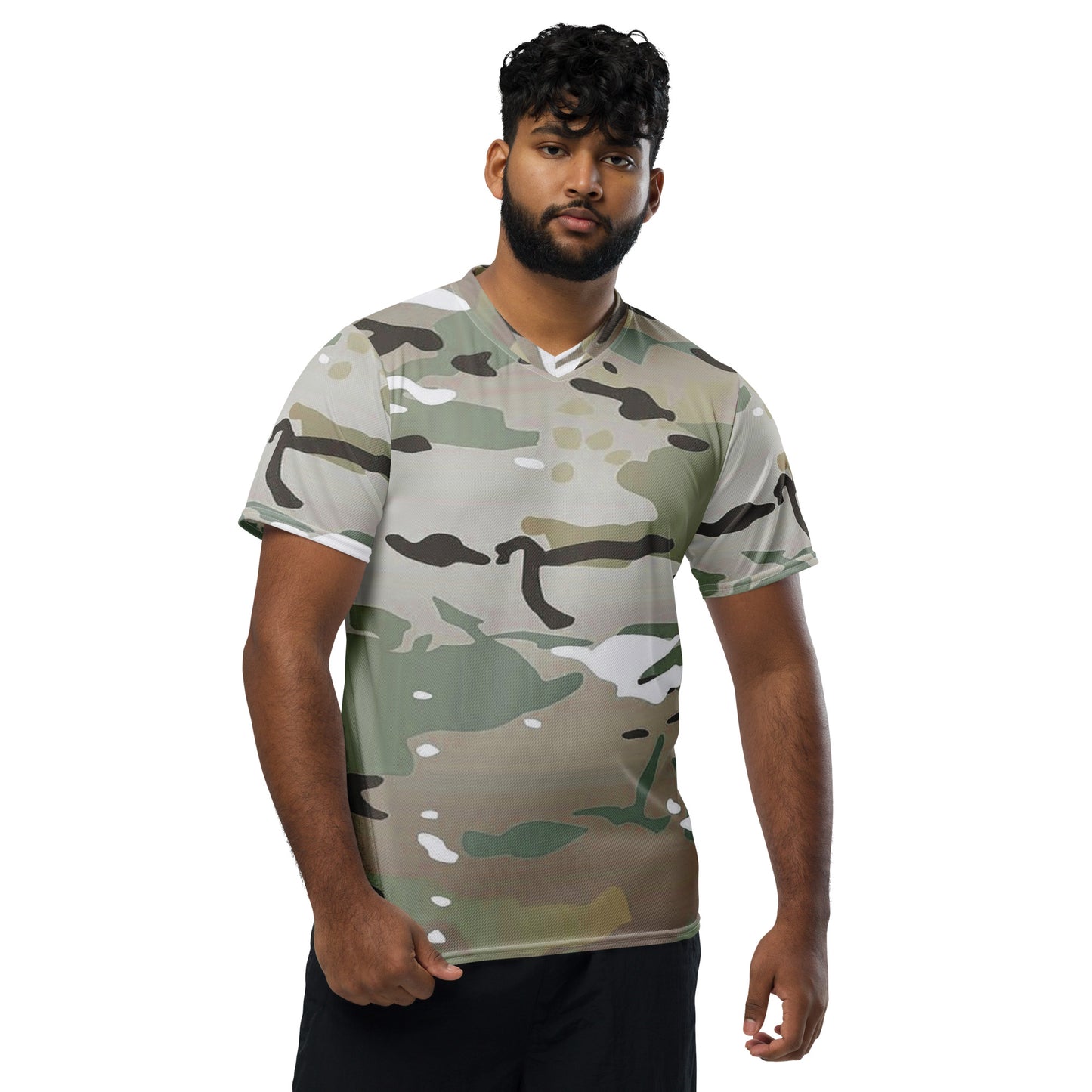 Desert Camo Unisex Sports Jersey