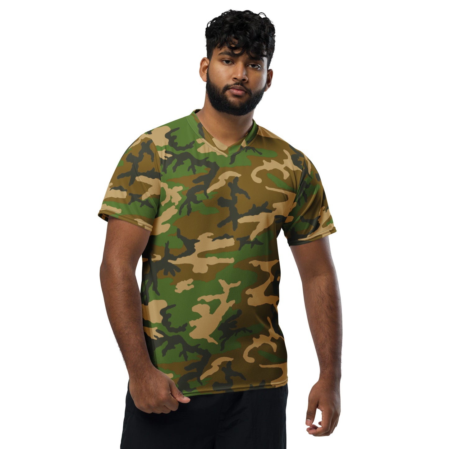 M81 Woodland Camo Unisex Sports Jersey