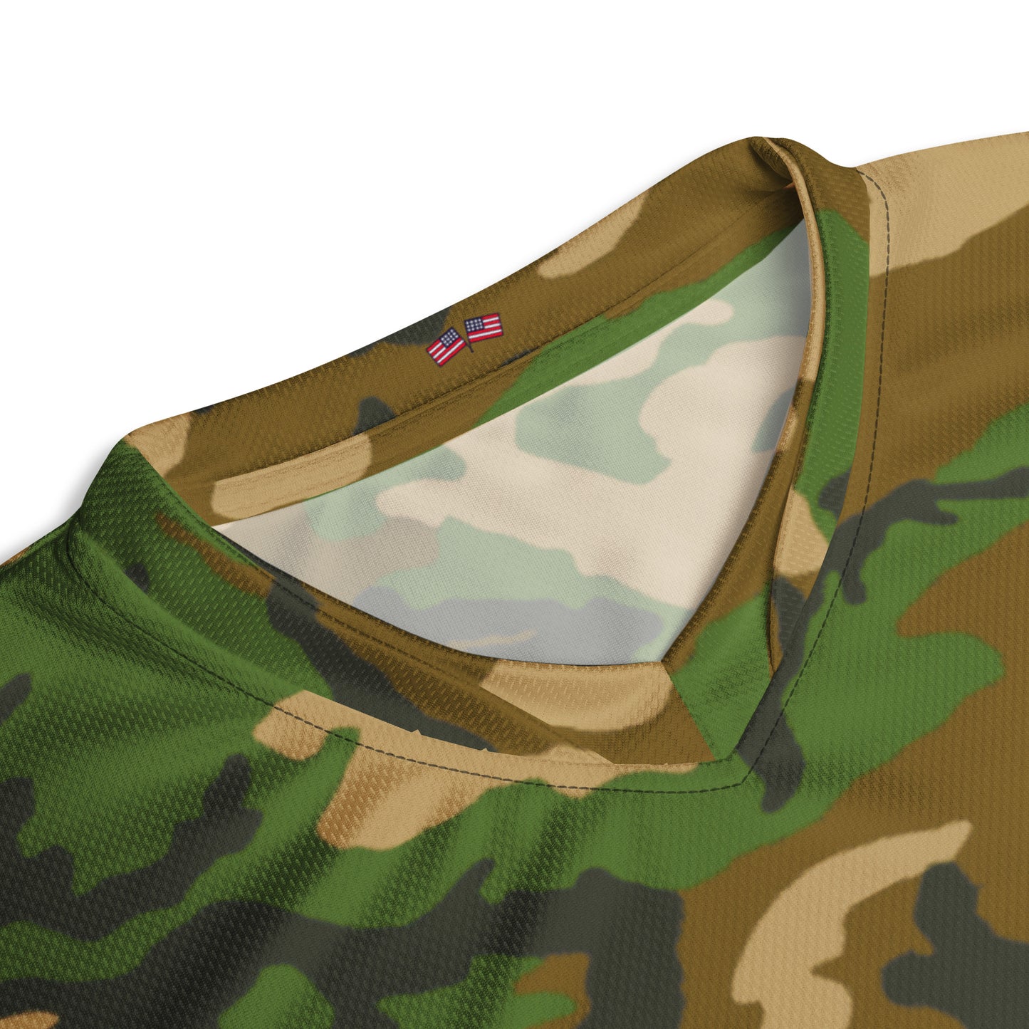 M81 Woodland Camo Unisex Sports Jersey