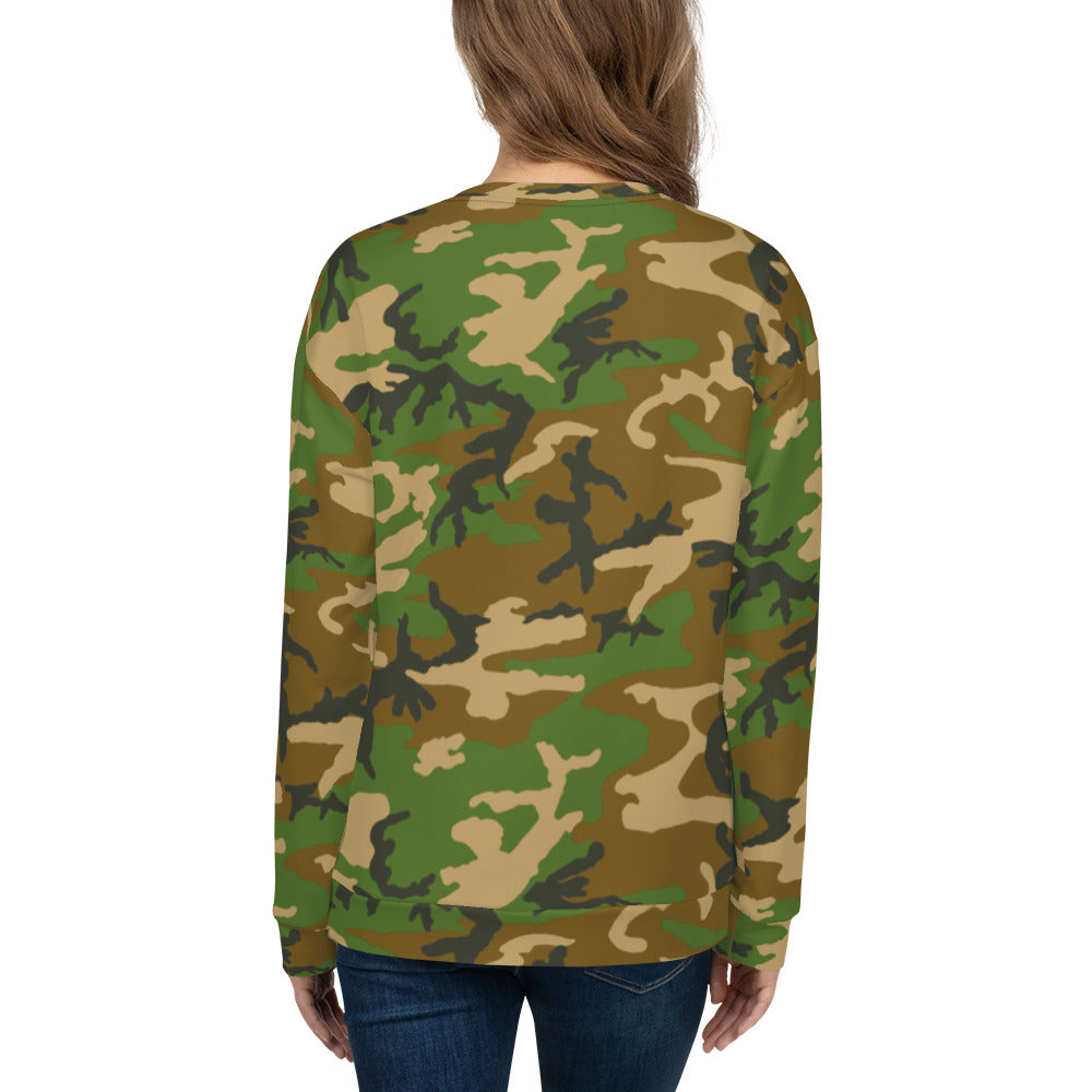 M81 Woodland Camo Unisex Sweatshirt