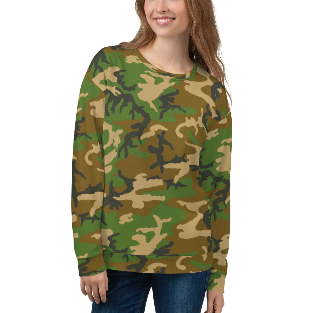 M81 Woodland Camo Unisex Sweatshirt