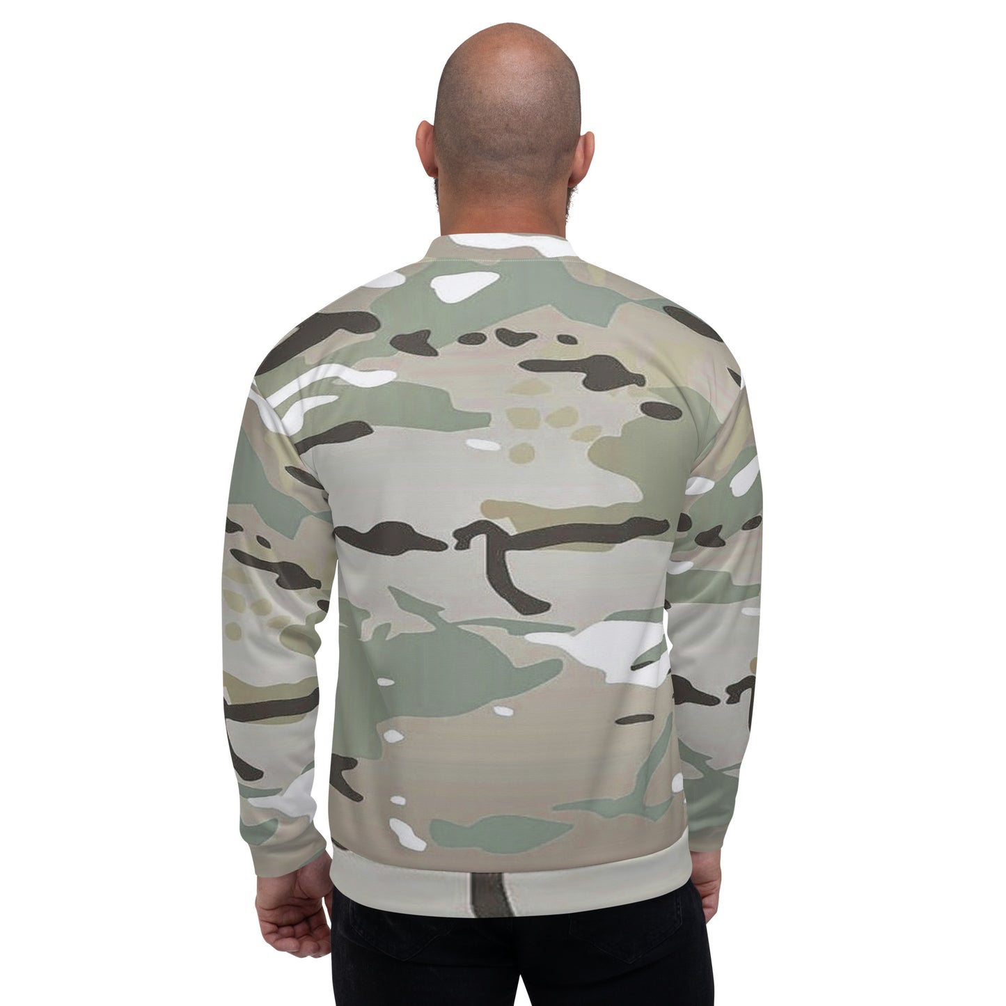 Desert Camo Unisex Bomber Jacket