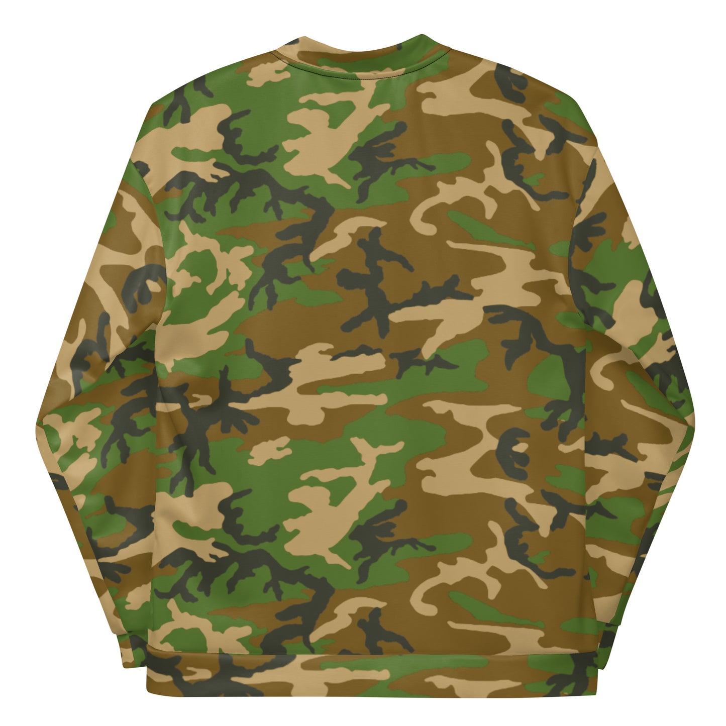 M81 Woodland Camo Unisex Bomber Jacket