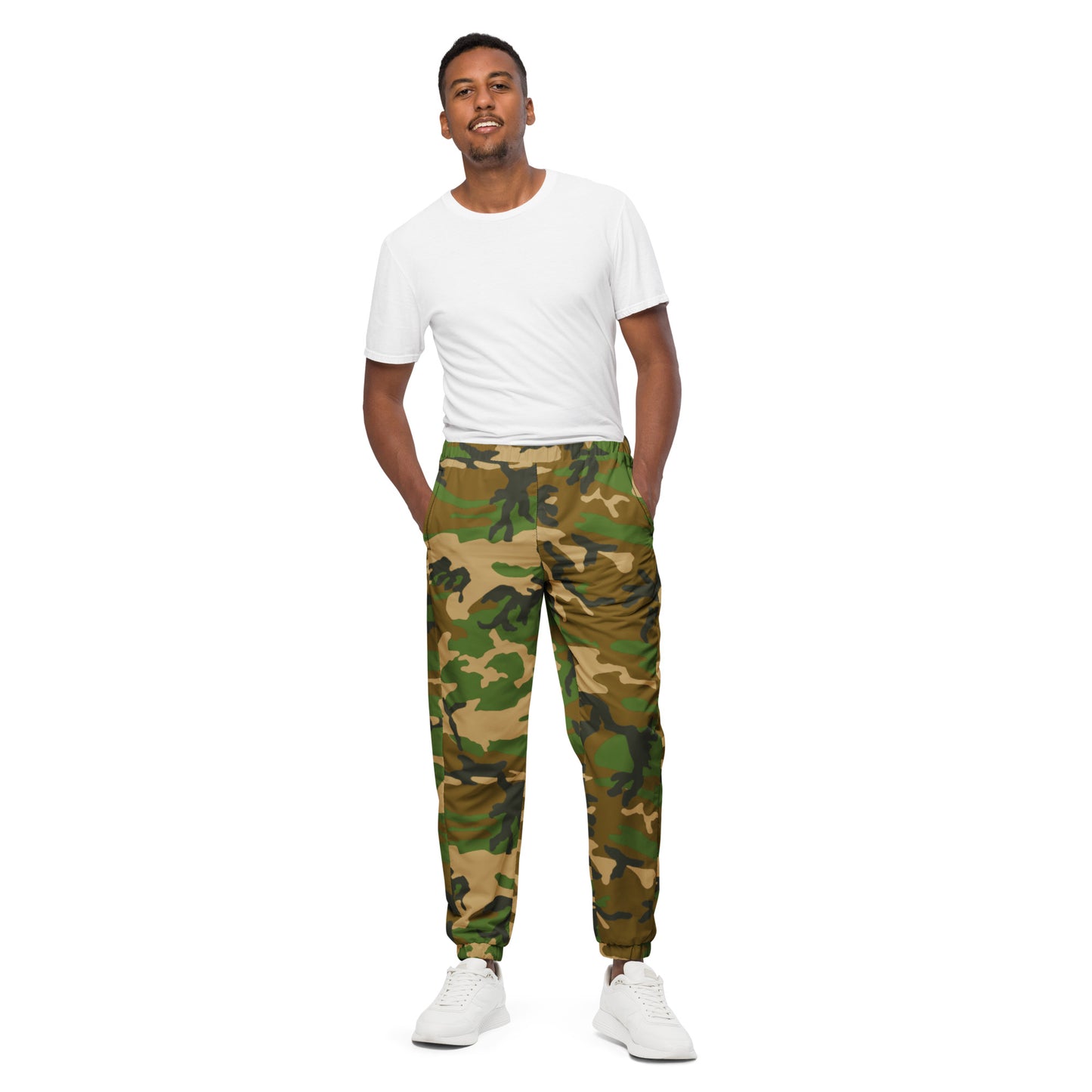 M81 Woodland Camo Unisex Track Pants