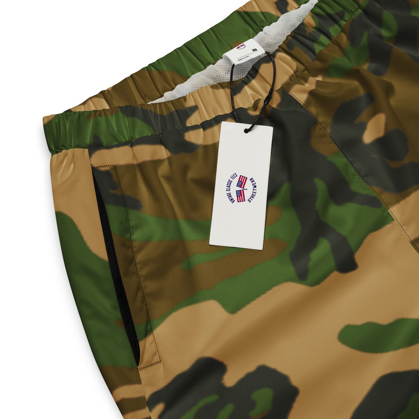 M81 Woodland Camo Unisex Track Pants