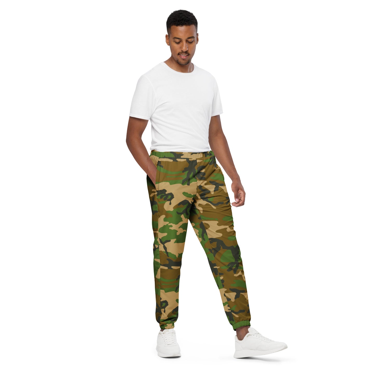 M81 Woodland Camo Unisex Track Pants