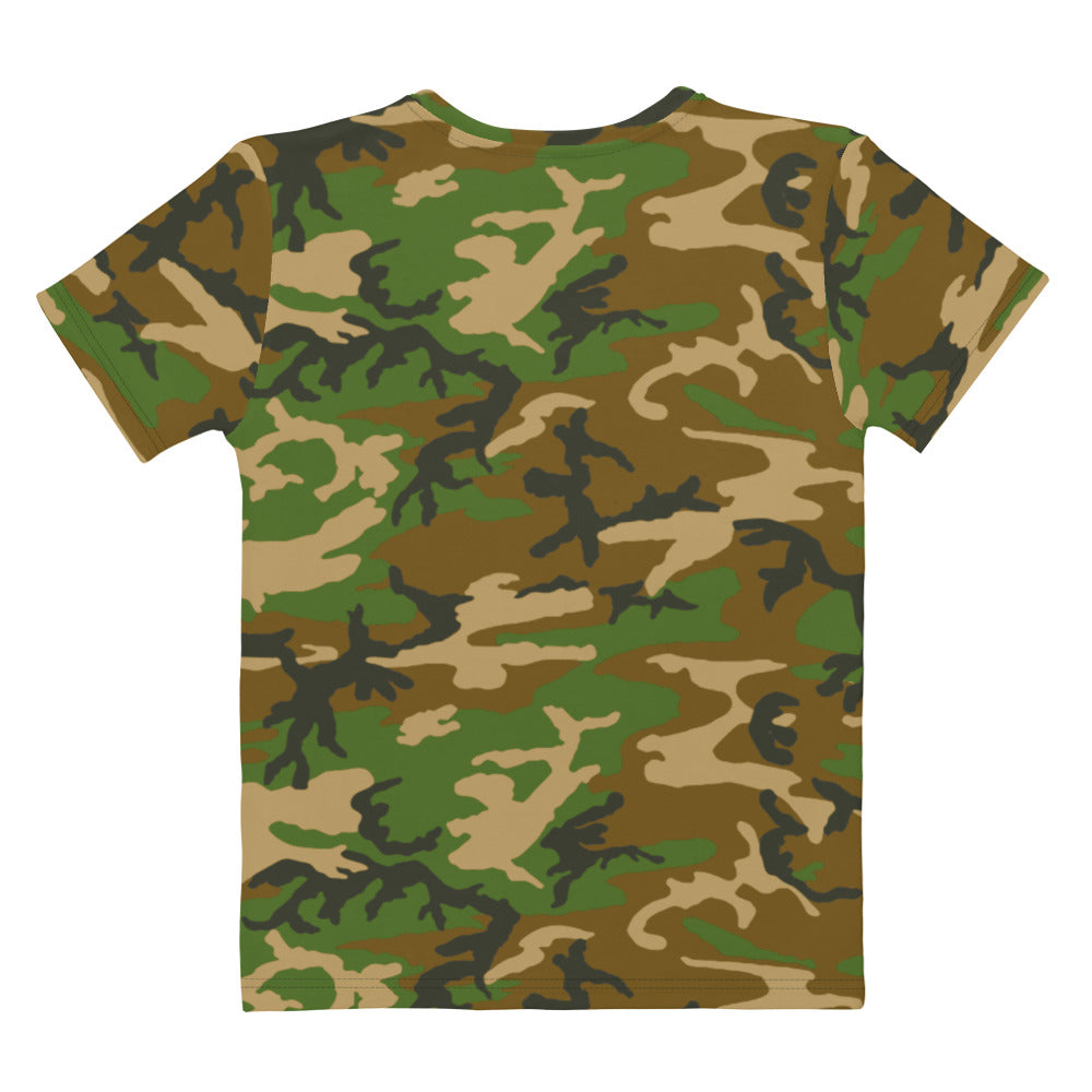 M81 Woodland Camo Women's T-shirt