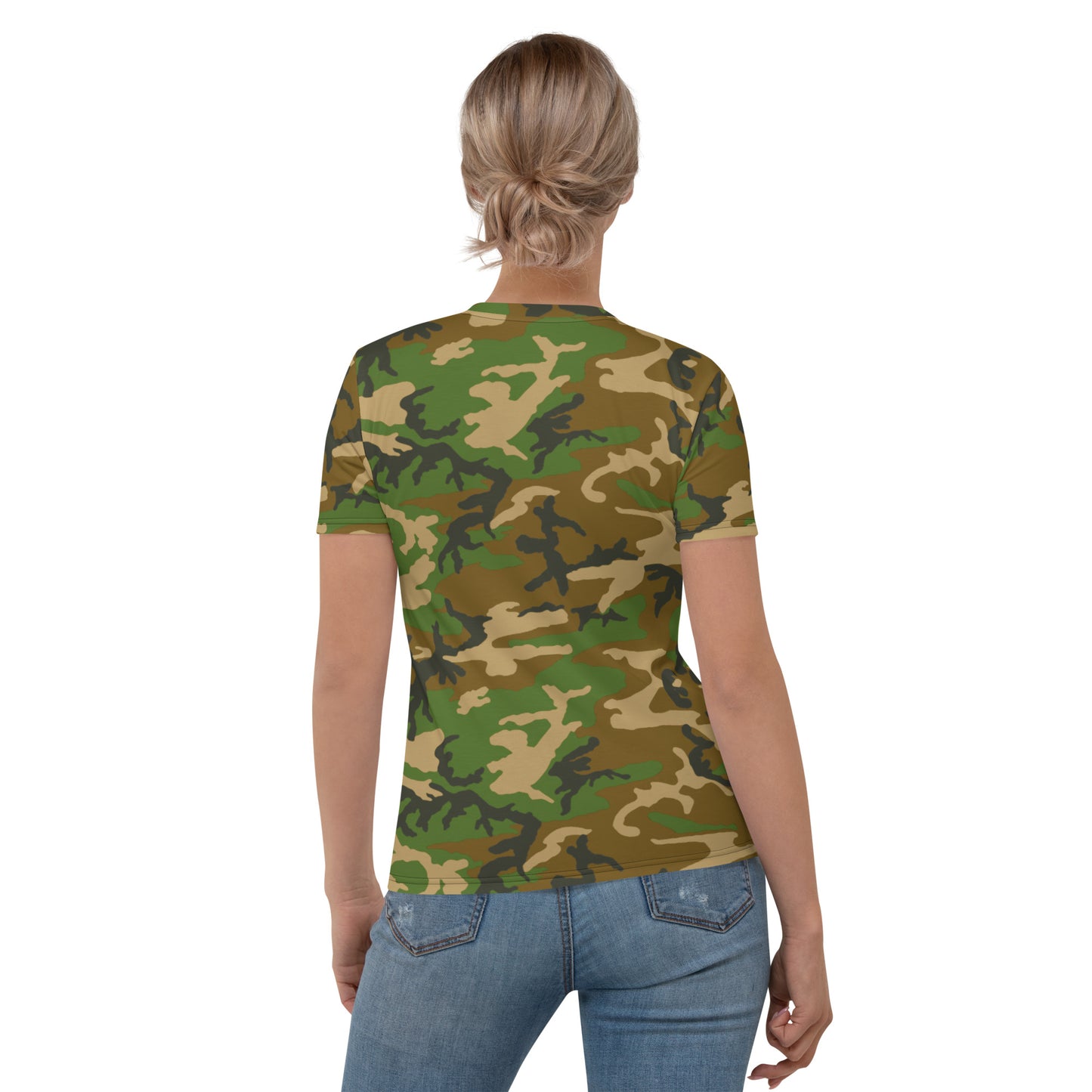 M81 Woodland Camo Women's T-shirt