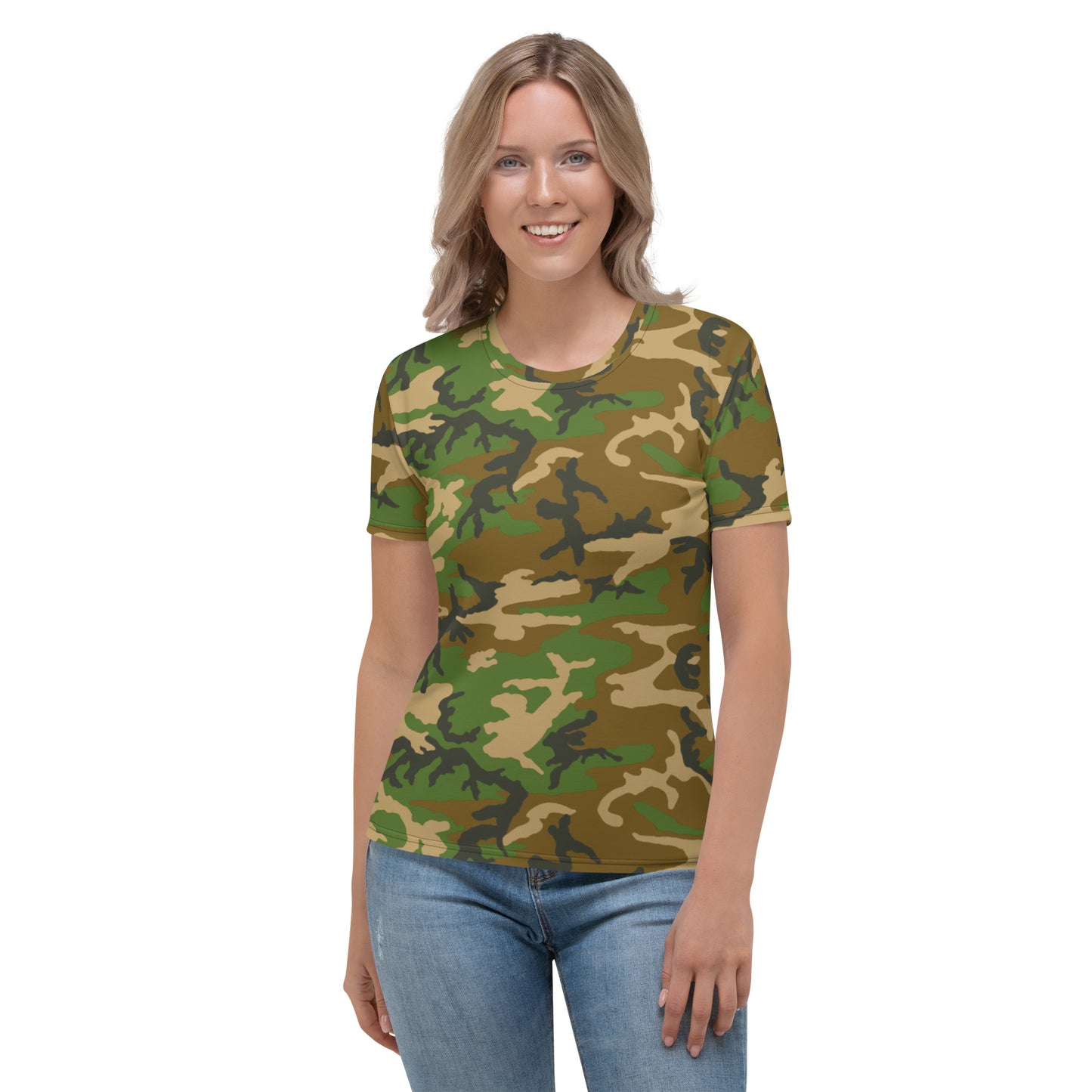 M81 Woodland Camo Women's T-shirt