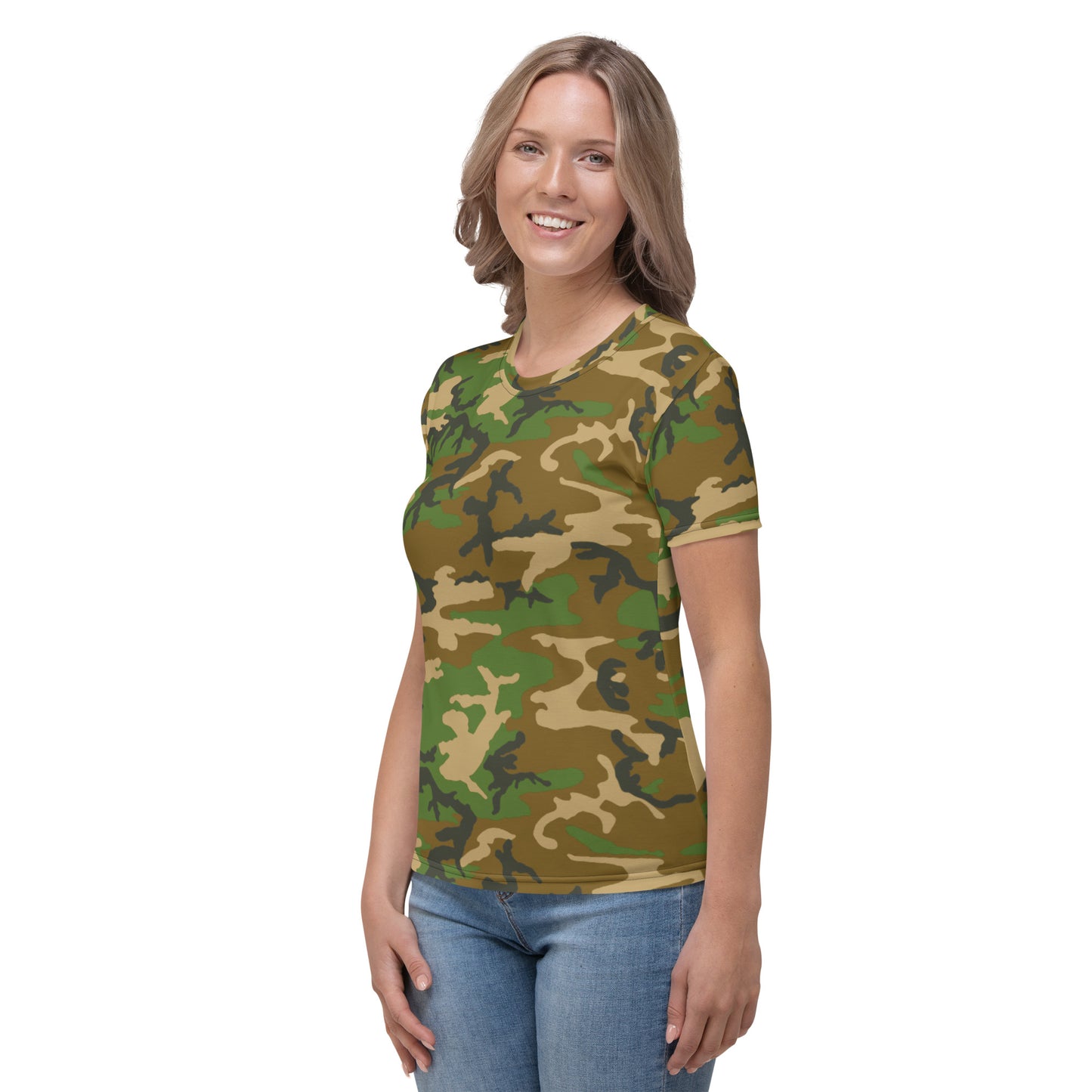 M81 Woodland Camo Women's T-shirt