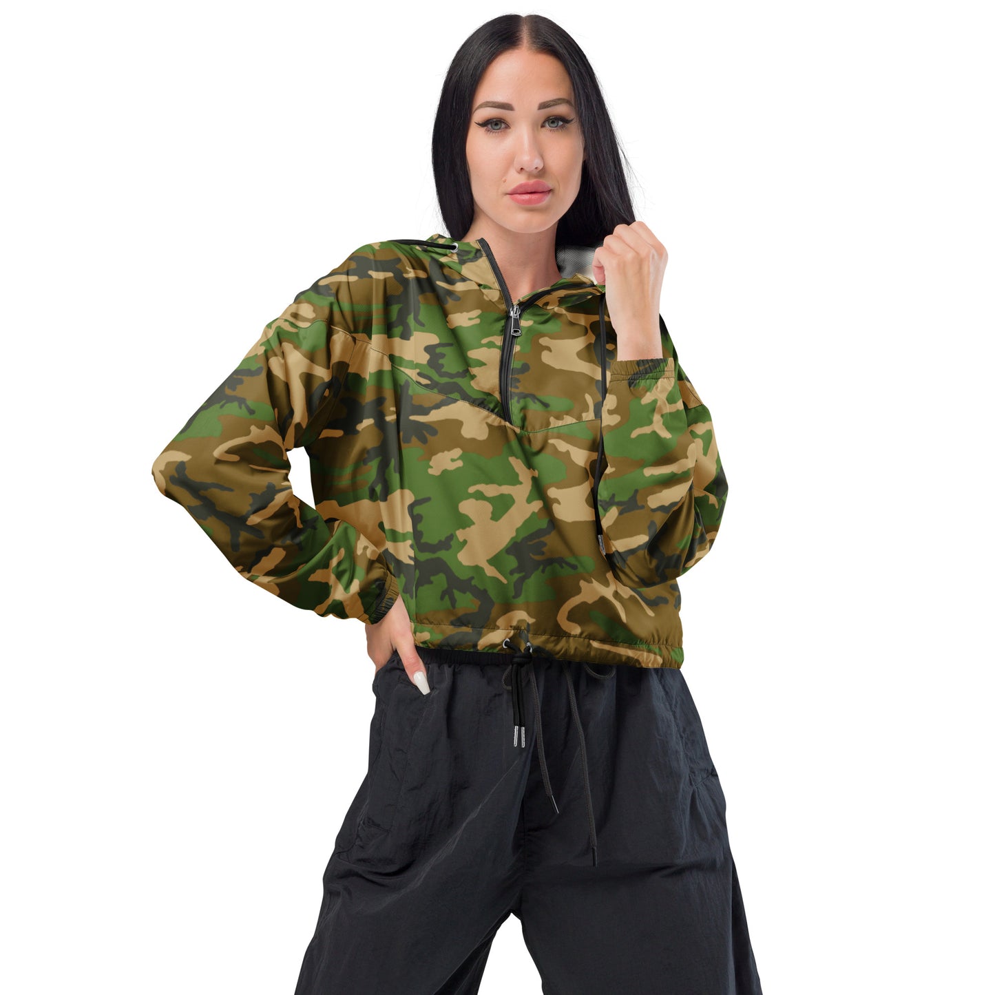 Women’s Cropped Windbreaker