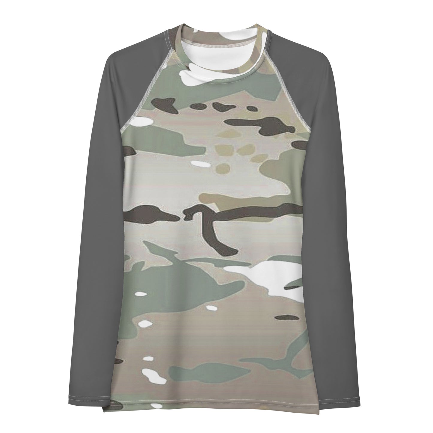 Desert Camo Women's Rash Guard