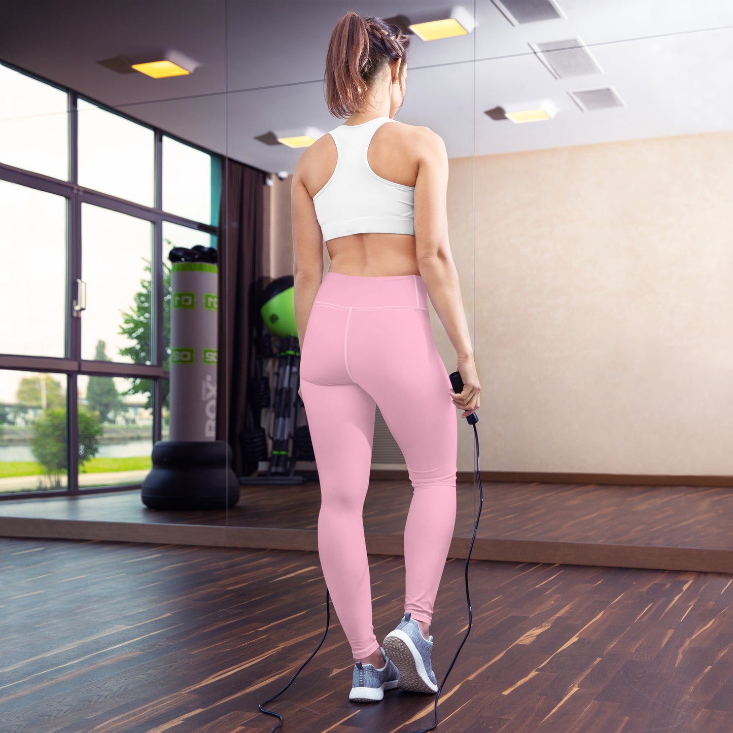 Light Pink High-Rise Yoga Leggings