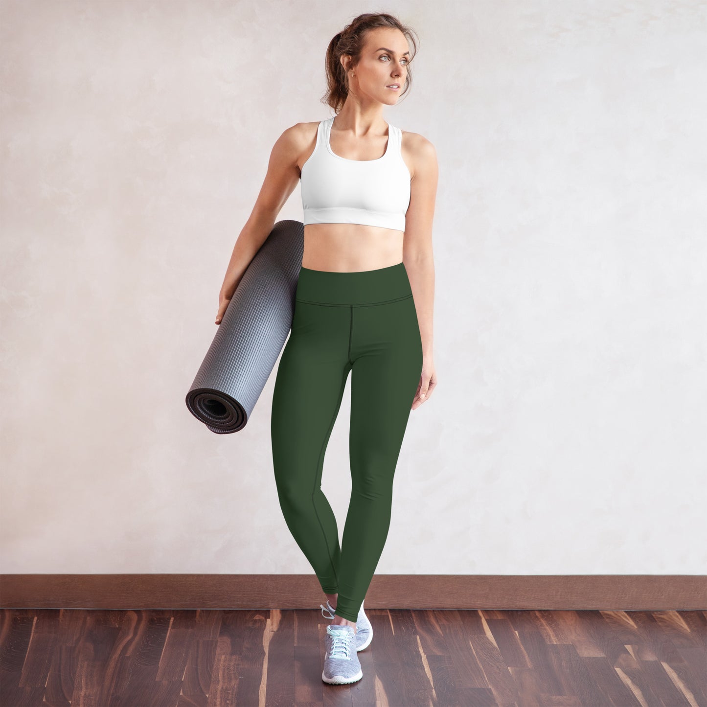 Forest Green High-Rise Yoga Leggings