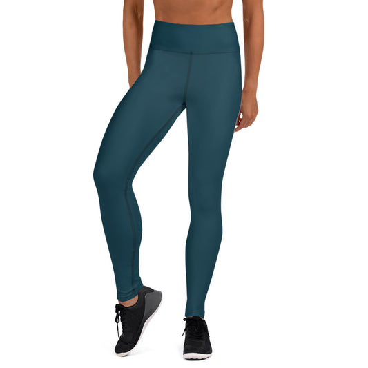 Petrol  Blue High-Rise Yoga Leggings