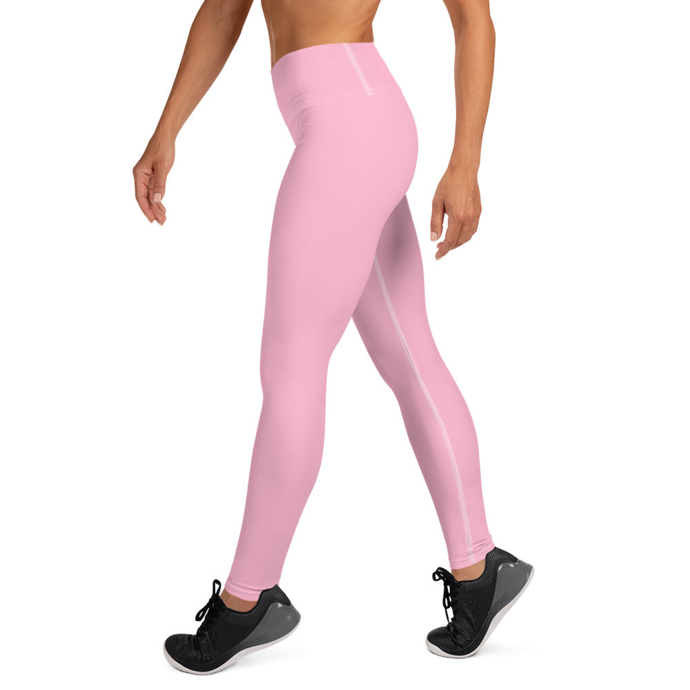 Light Pink High-Rise Yoga Leggings