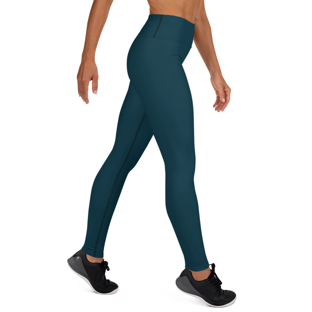 Petrol  Blue High-Rise Yoga Leggings