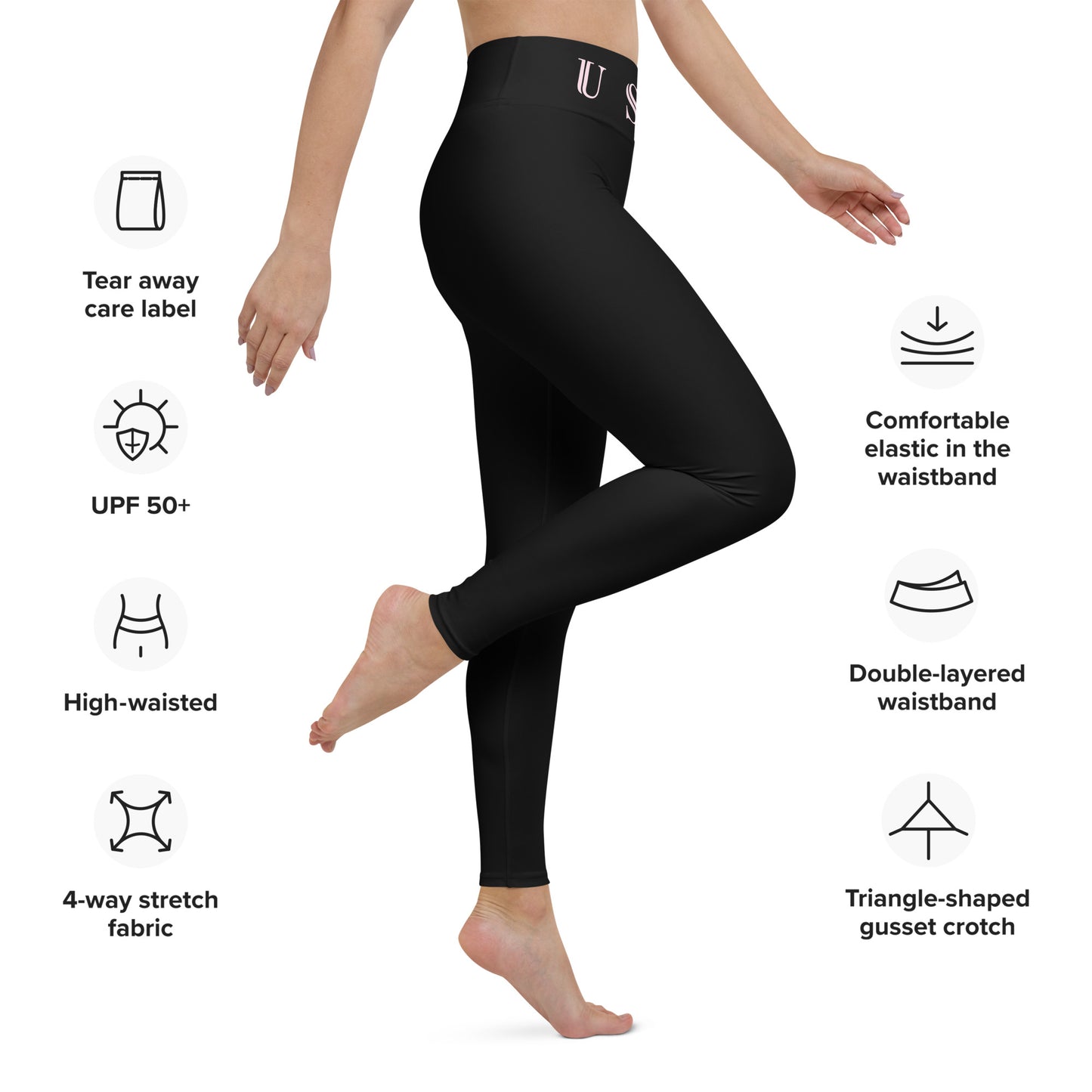 Women's Cycling High-Waisted Leggings