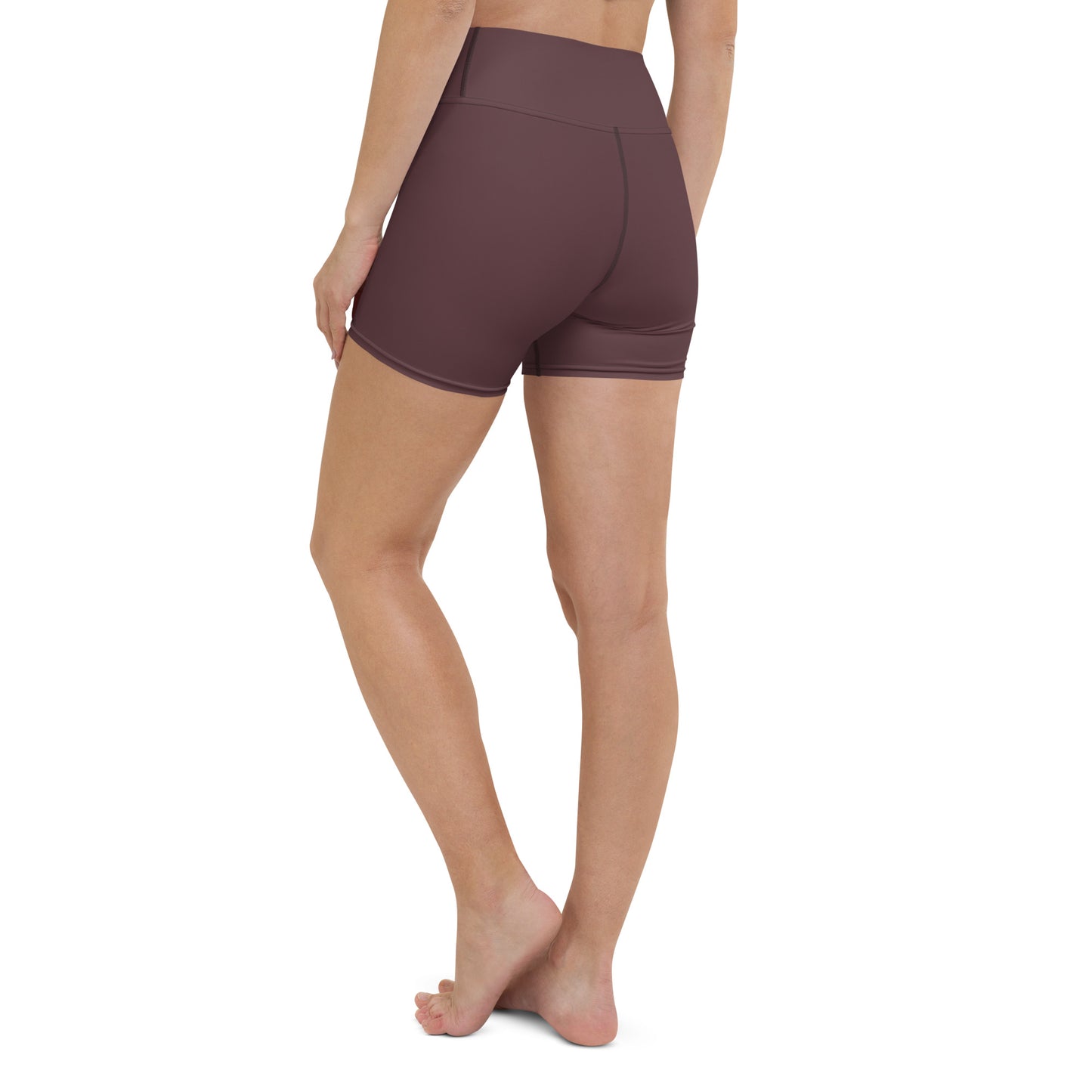 Espresso High-Rise Yoga Shorts