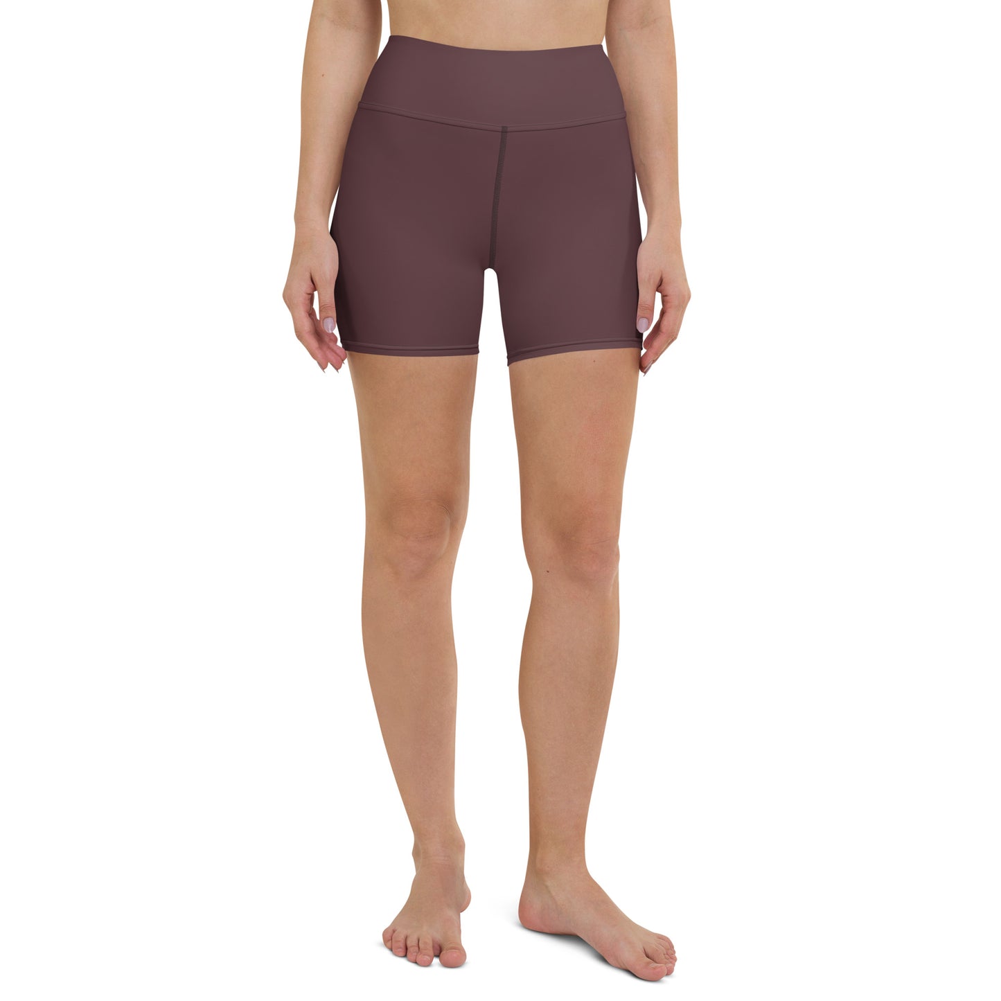 Espresso High-Rise Yoga Shorts