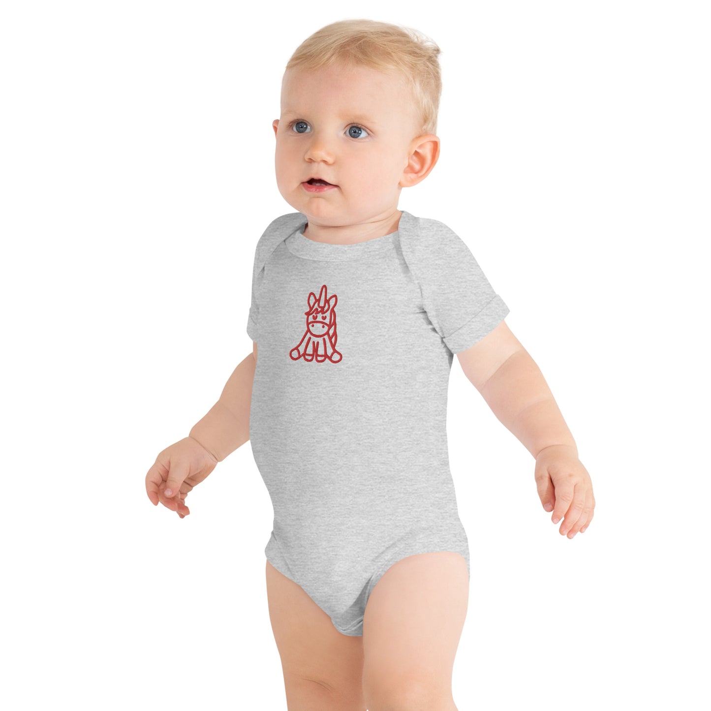 Unicorn Baby Short Sleeve One Piece