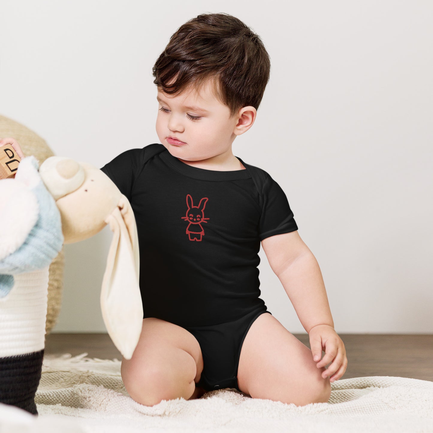 Bunny Baby Short Sleeve One Piece