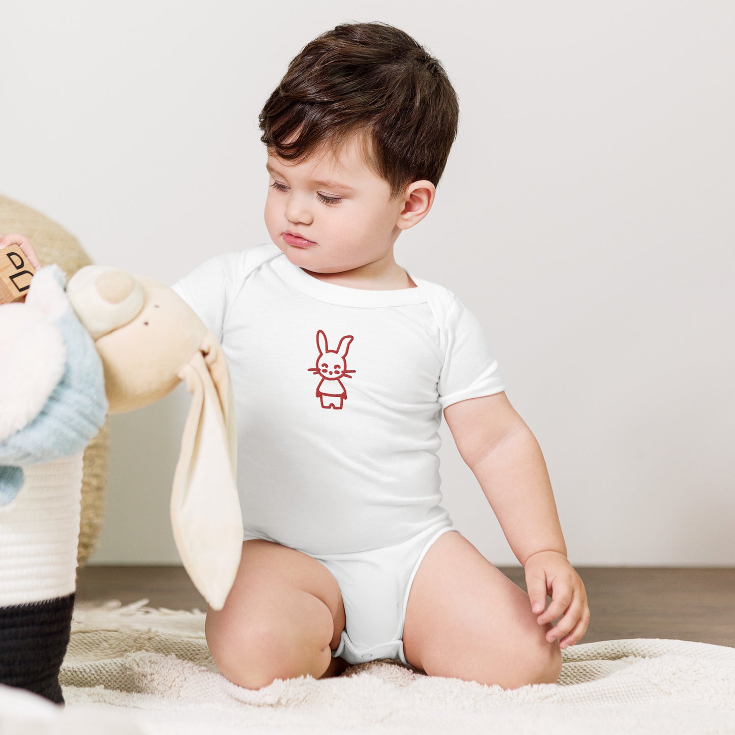 Bunny Baby Short Sleeve One Piece