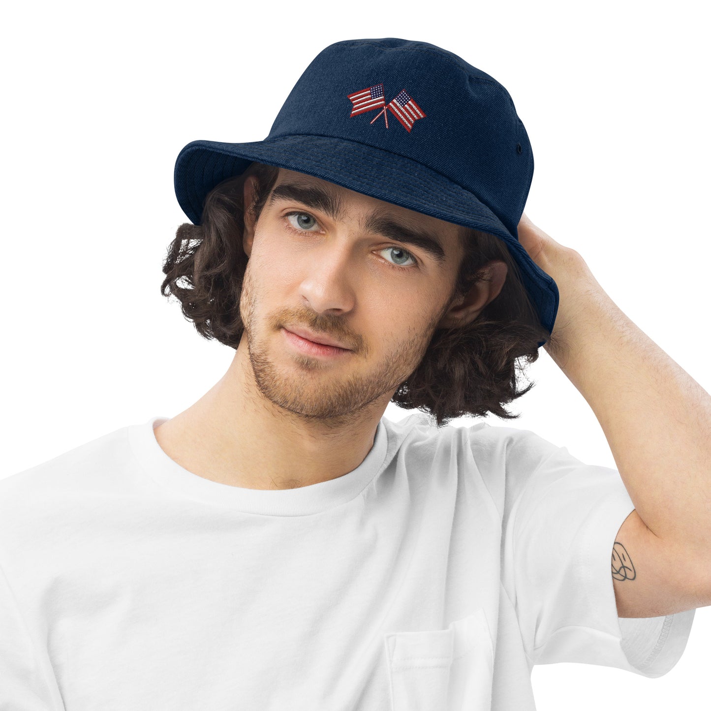 Denim Bucket Hat