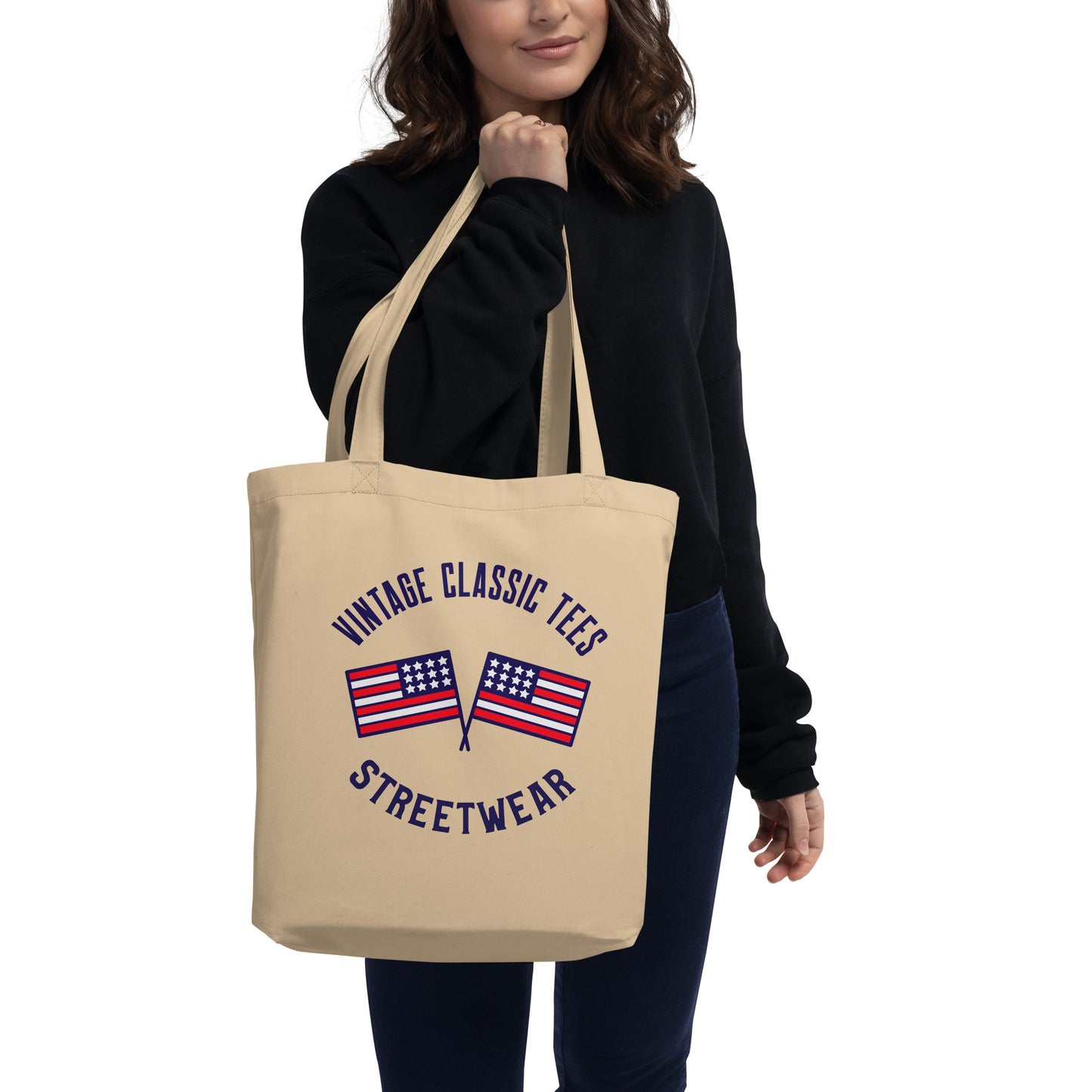 100% Organic Cotton Tote Bag