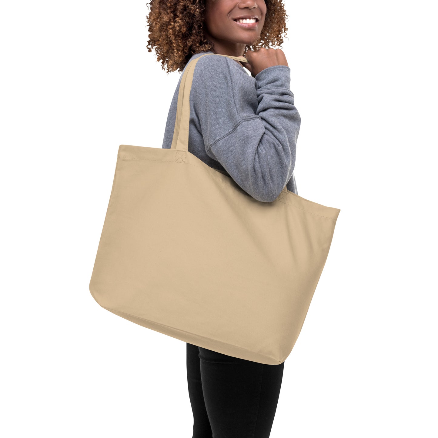 100% Large Organic Coton Tote Bag