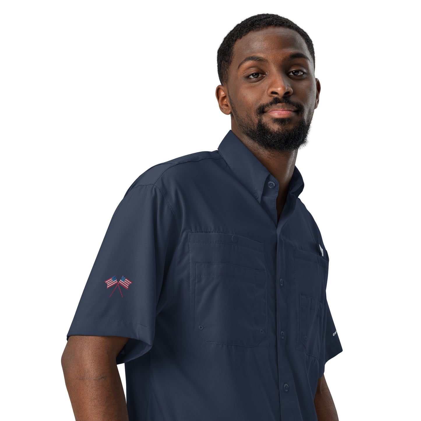 Men’s Columbia Short Sleeve Button Shirt