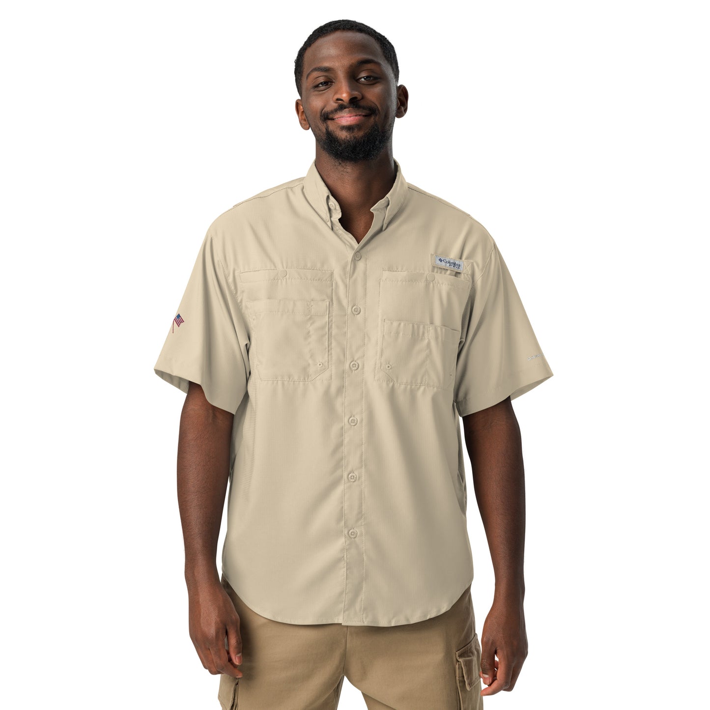 Men’s Columbia Short Sleeve Button Shirt