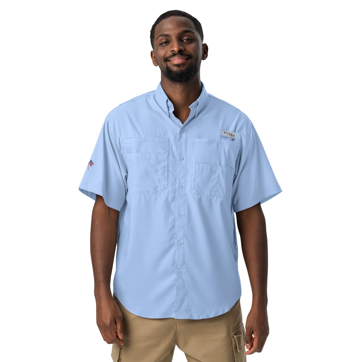 Men’s Columbia Short Sleeve Button Shirt