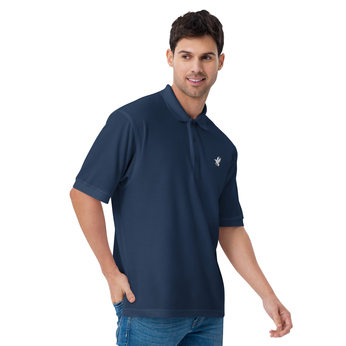 US Eagle Men's Premium Polo Shirt