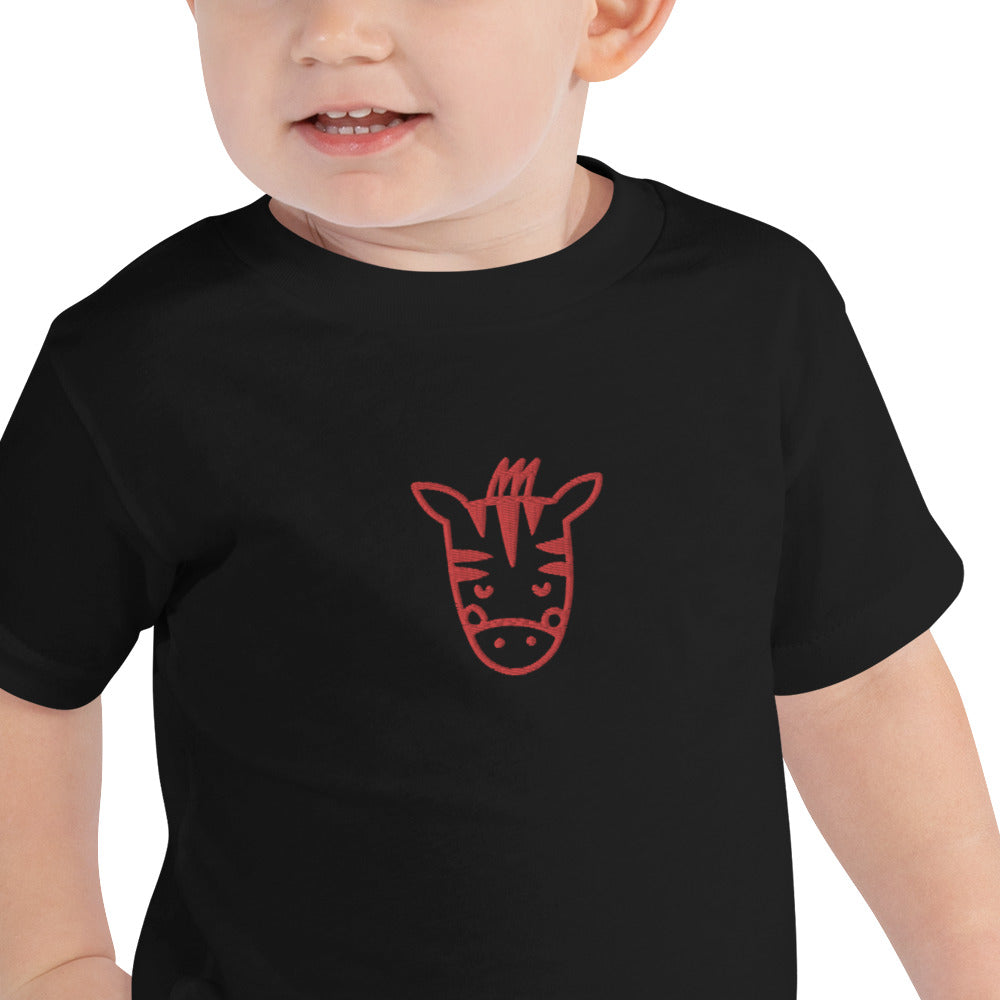 Zebra Toddler Short Sleeve Tee