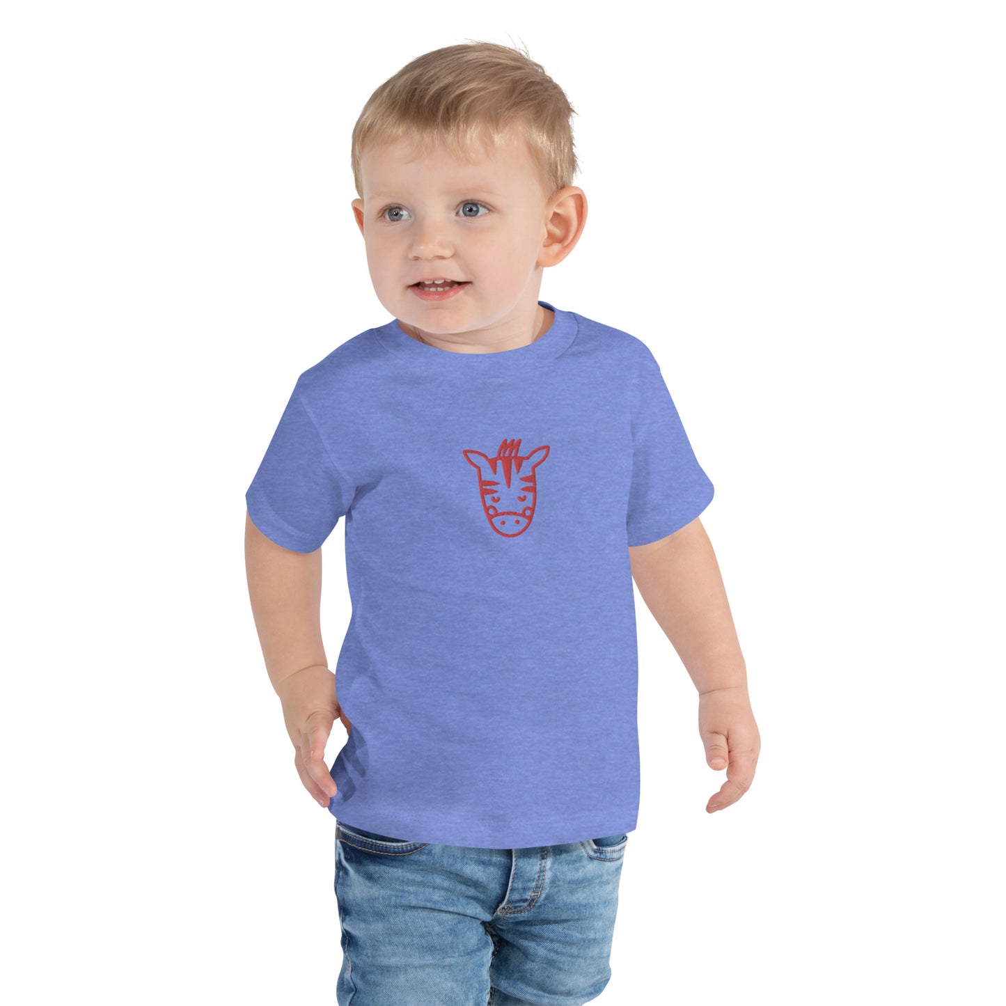 Zebra Toddler Short Sleeve Tee