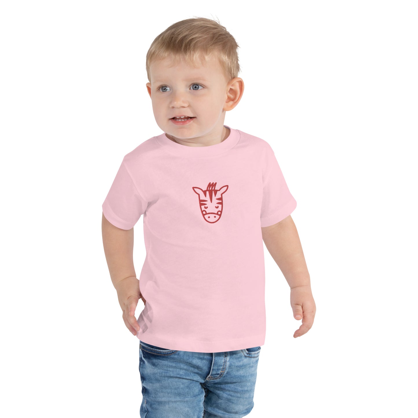 Zebra Toddler Short Sleeve Tee