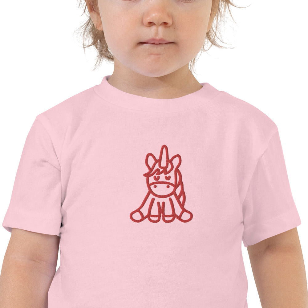 Unicorn Toddler Short Sleeve Tee