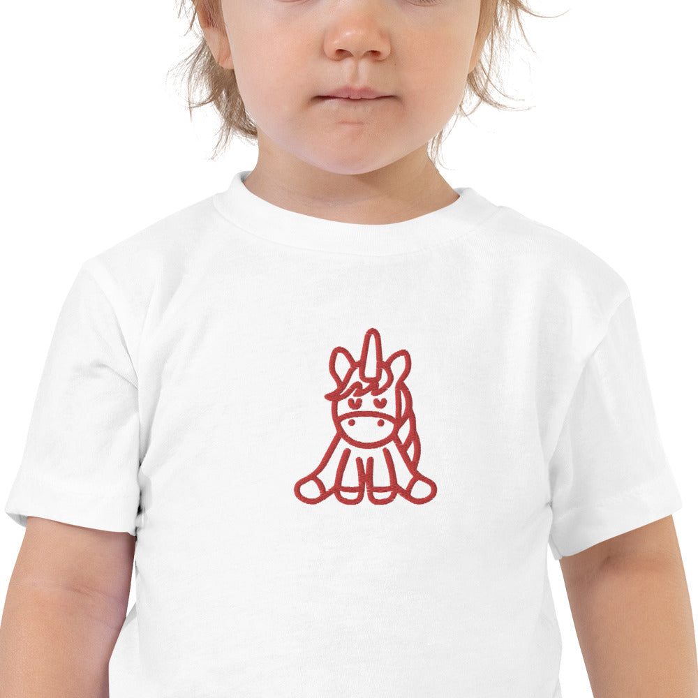 Unicorn Toddler Short Sleeve Tee