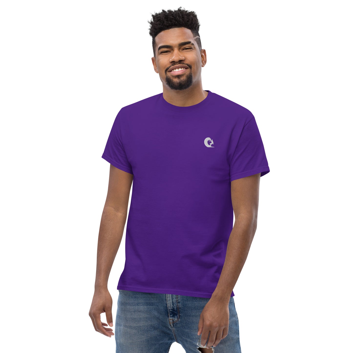 Surfing Men's Cotton T-Shirt