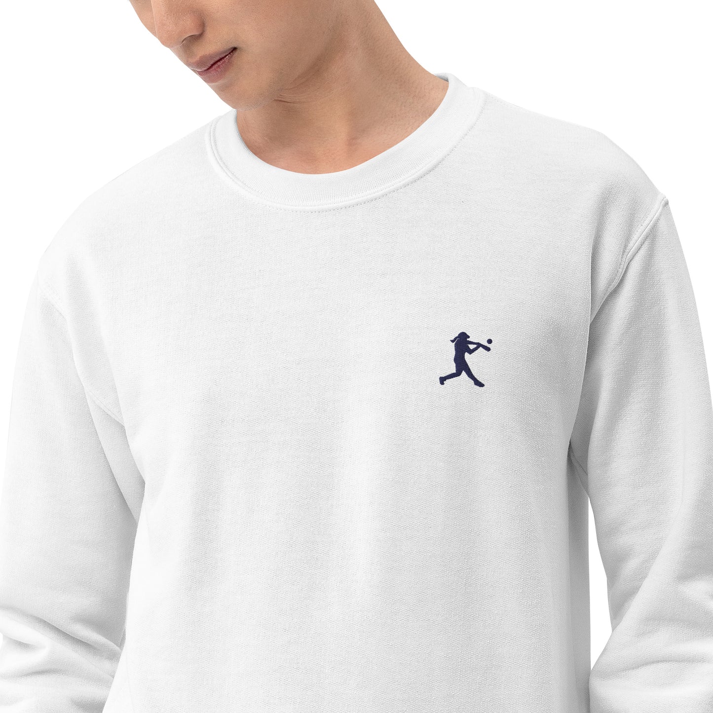 Baseball Player Men/Unisex Sweatshirt