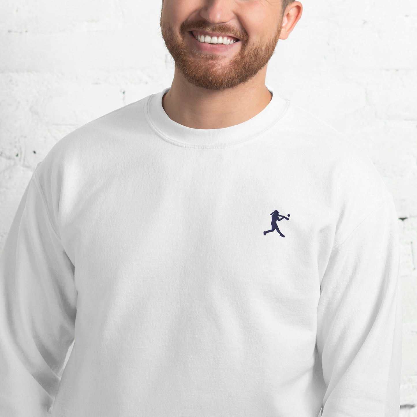 Baseball Player Men/Unisex Sweatshirt