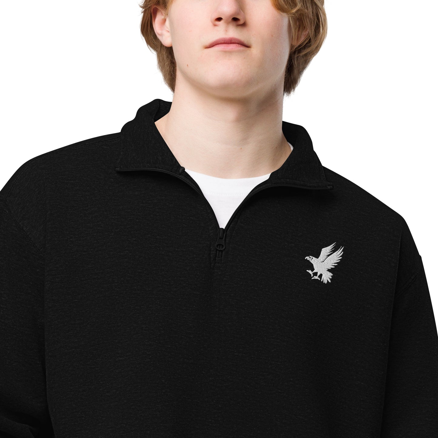 US Eagle Unisex Fleece Zip Pullover