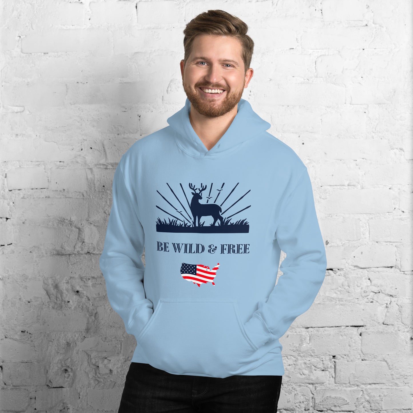 Be Wild & Free Unisex Hoodie