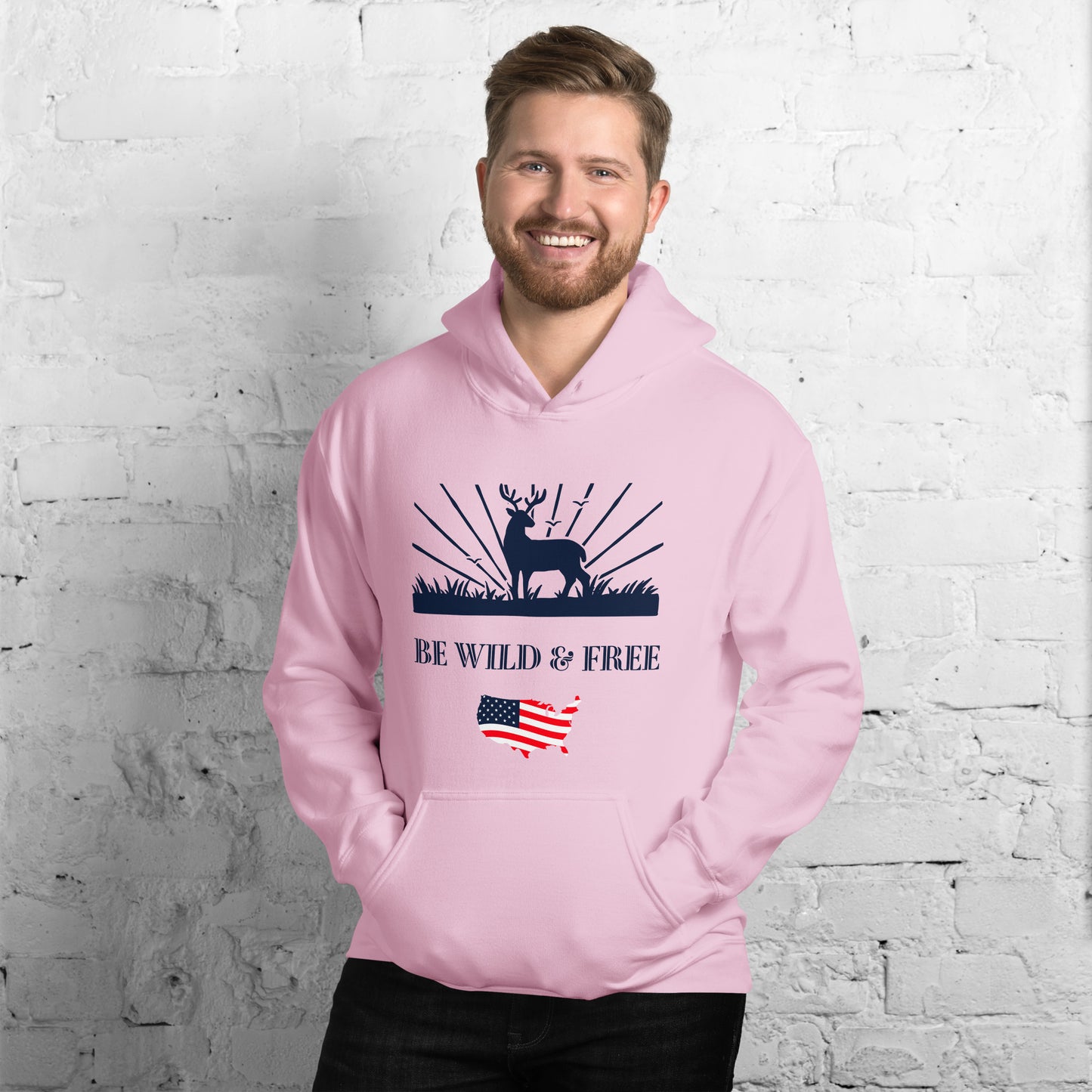 Be Wild & Free Unisex Hoodie