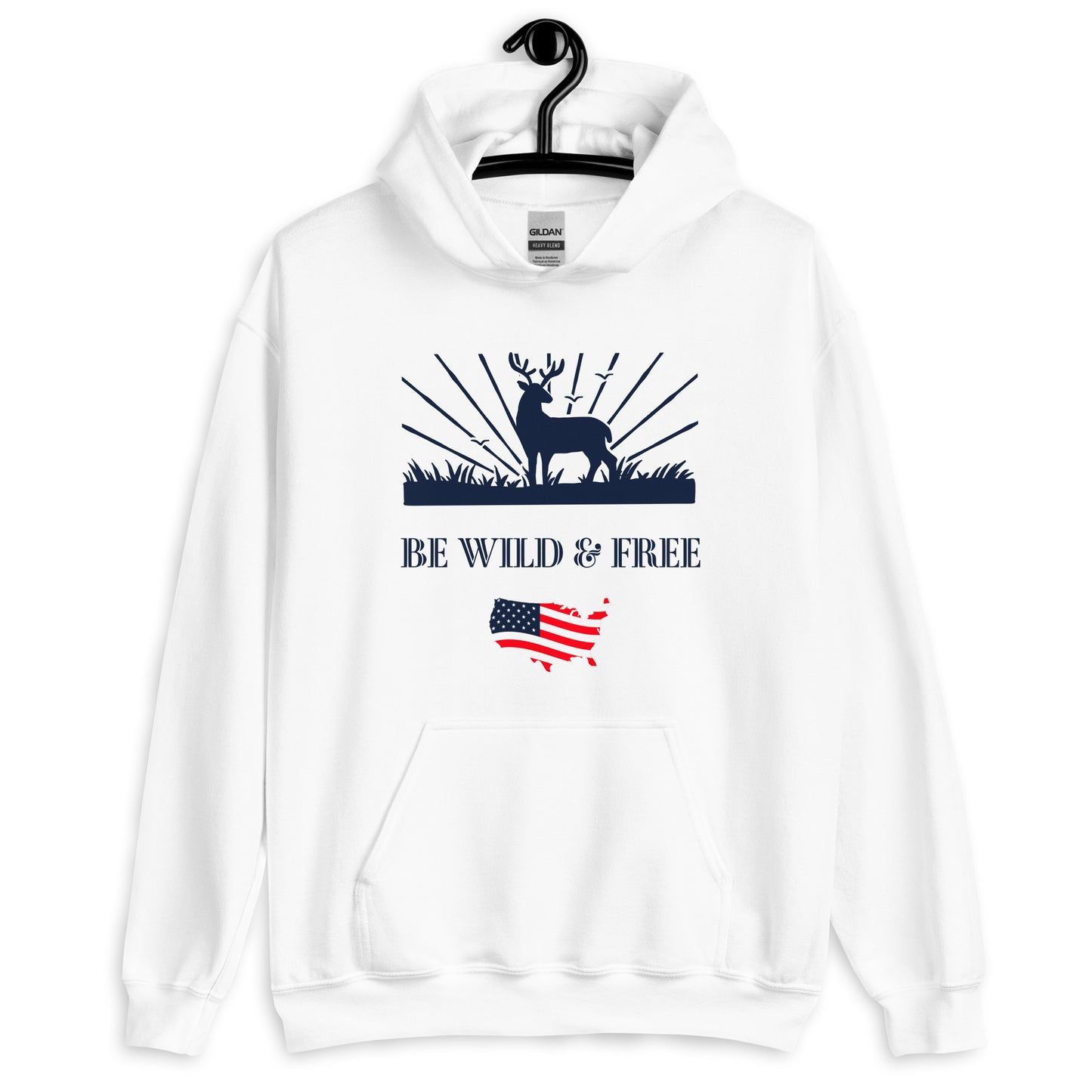 Be Wild & Free Unisex Hoodie