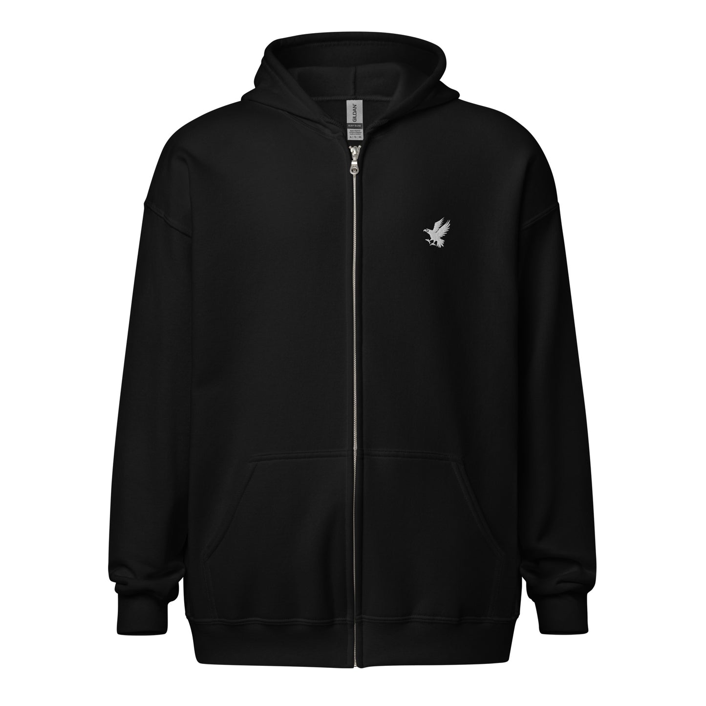 US Eagle Fleece Zip Hoodie